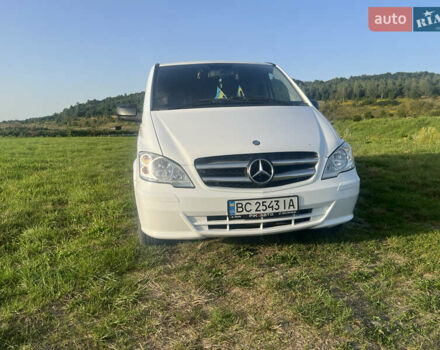 Белый Мерседес Вито, объемом двигателя 2.14 л и пробегом 320 тыс. км за 17500 $, фото 2 на Automoto.ua
