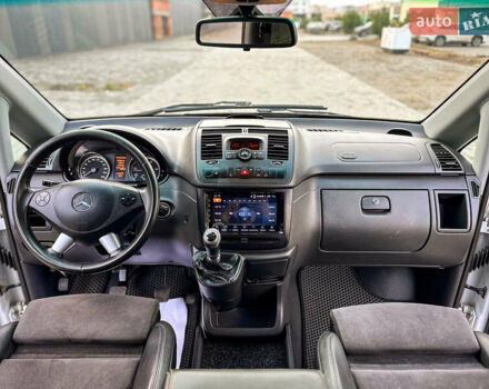 Белый Мерседес Вито, объемом двигателя 2.2 л и пробегом 252 тыс. км за 13999 $, фото 12 на Automoto.ua