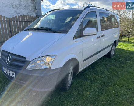 Белый Мерседес Вито, объемом двигателя 2.14 л и пробегом 195 тыс. км за 15999 $, фото 10 на Automoto.ua