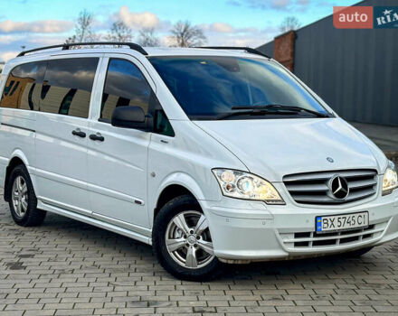 Белый Мерседес Вито, объемом двигателя 2.2 л и пробегом 252 тыс. км за 13999 $, фото 2 на Automoto.ua