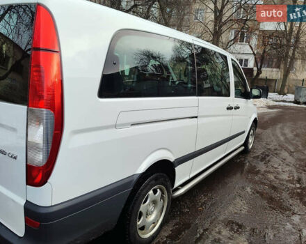 Белый Мерседес Вито, объемом двигателя 2.15 л и пробегом 197 тыс. км за 17200 $, фото 3 на Automoto.ua