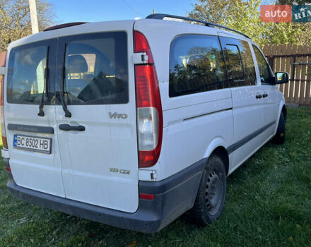 Белый Мерседес Вито, объемом двигателя 2.14 л и пробегом 195 тыс. км за 15999 $, фото 13 на Automoto.ua