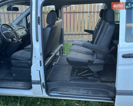 Белый Мерседес Вито, объемом двигателя 2.14 л и пробегом 195 тыс. км за 15999 $, фото 19 на Automoto.ua