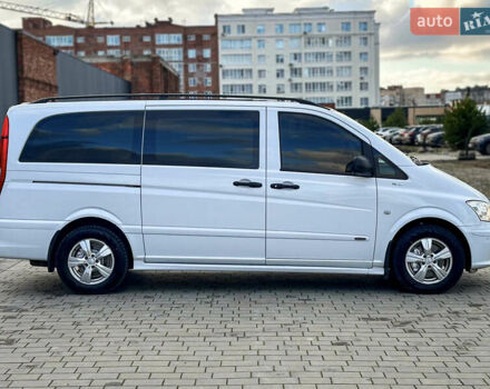 Белый Мерседес Вито, объемом двигателя 2.2 л и пробегом 252 тыс. км за 13999 $, фото 7 на Automoto.ua