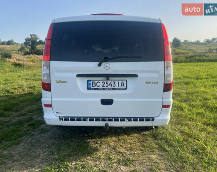 Белый Мерседес Вито, объемом двигателя 2.14 л и пробегом 320 тыс. км за 17500 $, фото 4 на Automoto.ua