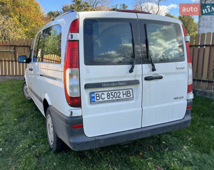 Белый Мерседес Вито, объемом двигателя 2.14 л и пробегом 195 тыс. км за 15999 $, фото 12 на Automoto.ua
