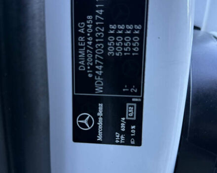 Белый Мерседес Вито, объемом двигателя 2.14 л и пробегом 265 тыс. км за 23800 $, фото 15 на Automoto.ua