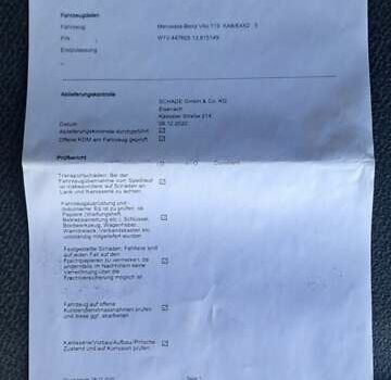 Белый Мерседес Вито, объемом двигателя 2 л и пробегом 220 тыс. км за 32900 $, фото 98 на Automoto.ua