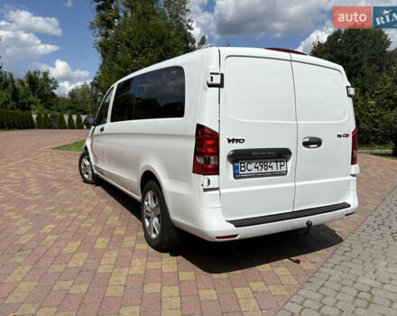 Белый Мерседес Вито, объемом двигателя 1.95 л и пробегом 245 тыс. км за 25200 $, фото 10 на Automoto.ua