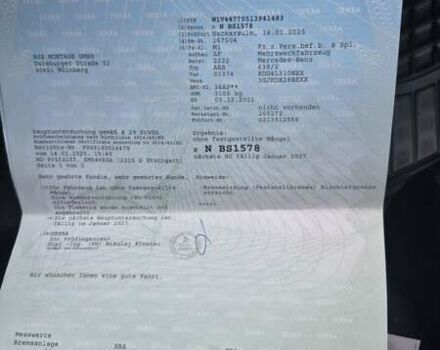 Белый Мерседес Вито, объемом двигателя 1.95 л и пробегом 203 тыс. км за 32000 $, фото 28 на Automoto.ua