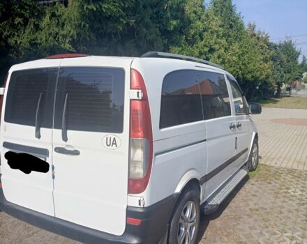 Белый Мерседес Вито, объемом двигателя 2.1 л и пробегом 347 тыс. км за 6200 $, фото 3 на Automoto.ua