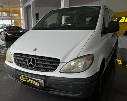 Белый Мерседес Вито, объемом двигателя 2.2 л и пробегом 269 тыс. км за 7500 $, фото 2 на Automoto.ua