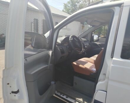 Белый Мерседес Вито, объемом двигателя 2.2 л и пробегом 398 тыс. км за 7200 $, фото 4 на Automoto.ua