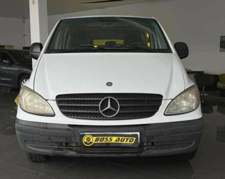 Белый Мерседес Вито, объемом двигателя 2.2 л и пробегом 269 тыс. км за 7500 $, фото 1 на Automoto.ua