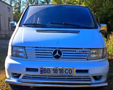 Мерседес Вито 2001 в Полтаве на Automoto.ua Белый Мерседес Вито, объемом двигателя 2.1 л и пробегом 450 тыс. км за 5800 $, фото 1 на Automoto.ua