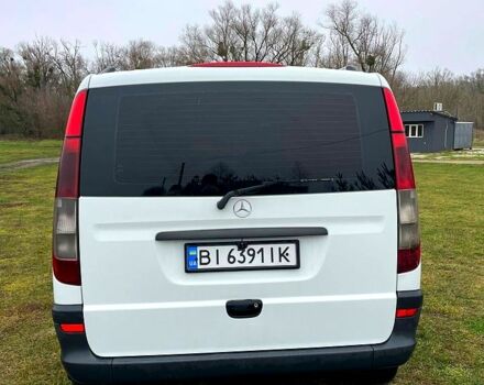 Белый Мерседес Вито, объемом двигателя 2.1 л и пробегом 270 тыс. км за 6500 $, фото 7 на Automoto.ua