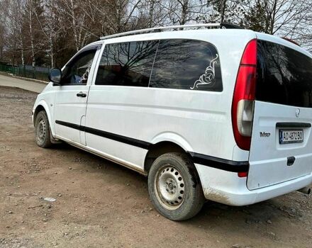 Белый Мерседес Вито, объемом двигателя 2.1 л и пробегом 437 тыс. км за 5900 $, фото 7 на Automoto.ua