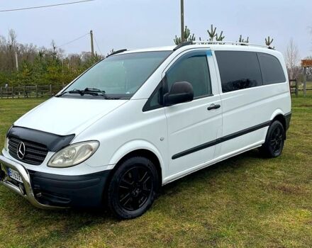 Белый Мерседес Вито, объемом двигателя 2.1 л и пробегом 270 тыс. км за 6500 $, фото 3 на Automoto.ua