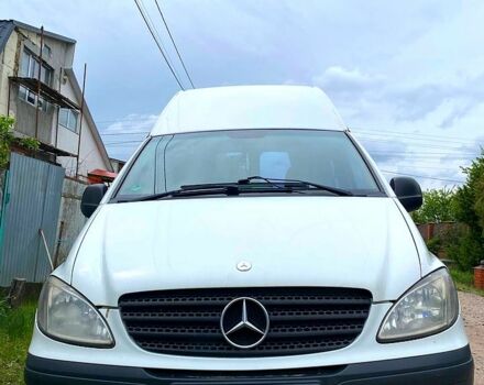 Белый Мерседес Вито, объемом двигателя 2.1 л и пробегом 500 тыс. км за 5900 $, фото 1 на Automoto.ua
