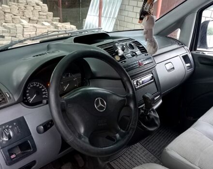 Белый Мерседес Вито, объемом двигателя 2.1 л и пробегом 530 тыс. км за 6500 $, фото 4 на Automoto.ua