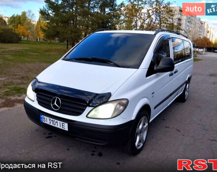 Білий Мерседес Віто, об'ємом двигуна 2.1 л та пробігом 370 тис. км за 9000 $, фото 1 на Automoto.ua