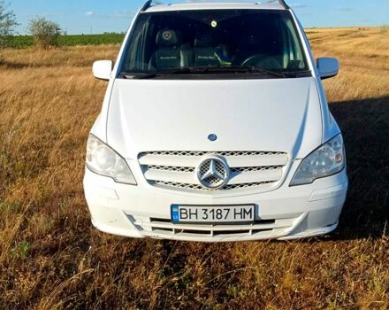 Белый Мерседес Вито, объемом двигателя 2.1 л и пробегом 220 тыс. км за 12500 $, фото 3 на Automoto.ua