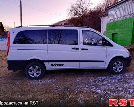 Белый Мерседес Вито, объемом двигателя 2.1 л и пробегом 162 тыс. км за 11500 $, фото 3 на Automoto.ua