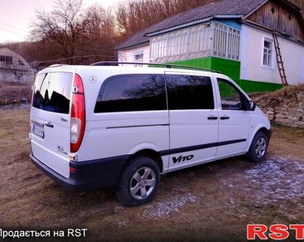 Белый Мерседес Вито, объемом двигателя 2.1 л и пробегом 162 тыс. км за 11500 $, фото 1 на Automoto.ua