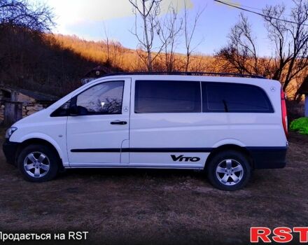 Белый Мерседес Вито, объемом двигателя 2.1 л и пробегом 162 тыс. км за 11500 $, фото 2 на Automoto.ua