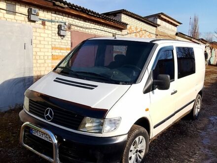 Мерседес Вито 1998 в Глухове на Automoto.ua Белый Мерседес Вито, объемом двигателя 2.3 л и пробегом 450 тыс. км за 3000 $, фото 1 на Automoto.ua