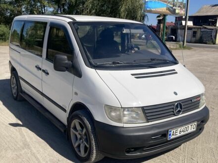 Мерседес Віто 1999 у Кременчуге на Automoto.ua Білий Мерседес Віто, об'ємом двигуна 2.1 л та пробігом 380 тис. км за 4300 $, фото 1 на Automoto.ua