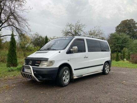 Білий Мерседес Віто, об'ємом двигуна 2.1 л та пробігом 430 тис. км за 4200 $, фото 1 на Automoto.ua