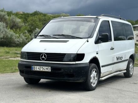 Мерседес Віто 1999 у Дніпро (Дніпропетровську) на Automoto.ua Білий Мерседес Віто, об'ємом двигуна 2.3 л та пробігом 200 тис. км за 2699 $, фото 1 на Automoto.ua