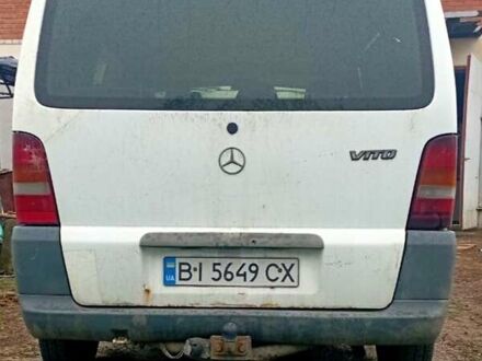 Мерседес Віто 1999 у Полтаві на Automoto.ua Білий Мерседес Віто, об'ємом двигуна 2.3 л та пробігом 400 тис. км за 1700 $, фото 1 на Automoto.ua