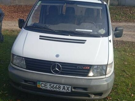 Мерседес Вито 2000 в Новоселица на Automoto.ua Белый Мерседес Вито, объемом двигателя 2.2 л и пробегом 316 тыс. км за 4000 $, фото 1 на Automoto.ua