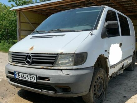 Белый Мерседес Вито, объемом двигателя 2.2 л и пробегом 465 тыс. км за 1350 $, фото 1 на Automoto.ua