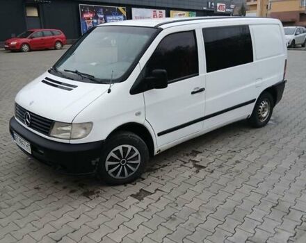 Белый Мерседес Вито, объемом двигателя 2.15 л и пробегом 346 тыс. км за 3700 $, фото 1 на Automoto.ua