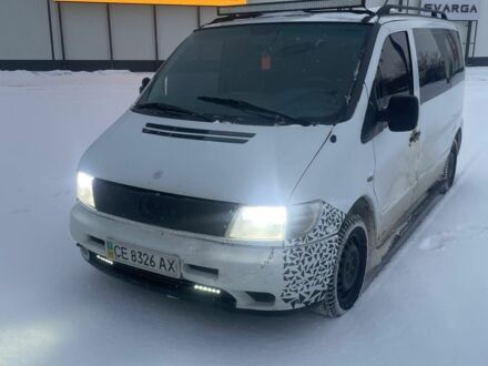 Белый Мерседес Вито, объемом двигателя 2.1 л и пробегом 2 тыс. км за 2800 $, фото 1 на Automoto.ua