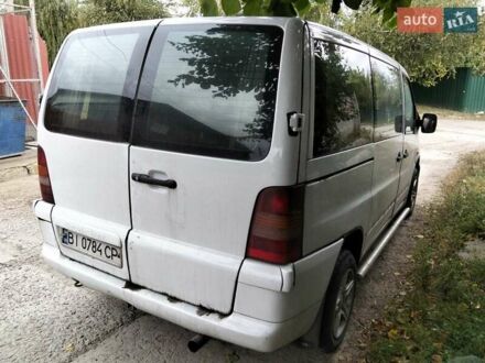 Мерседес Віто 2000 у Полтаві на Automoto.ua Білий Мерседес Віто, об'ємом двигуна 2.15 л та пробігом 356 тис. км за 5000 $, фото 1 на Automoto.ua