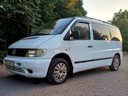 Мерседес Вито 2001 в Днепре (Днепропетровске) на Automoto.ua Белый Мерседес Вито, объемом двигателя 2.2 л и пробегом 650 тыс. км за 6000 $, фото 1 на Automoto.ua