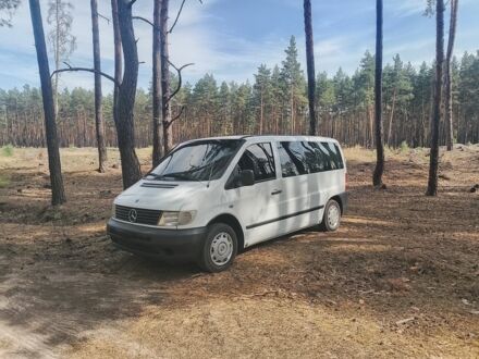 Білий Мерседес Віто, об'ємом двигуна 2.2 л та пробігом 468 тис. км за 6700 $, фото 1 на Automoto.ua