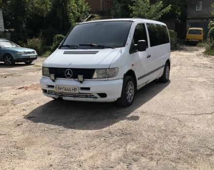 Білий Мерседес Віто, об'ємом двигуна 2.2 л та пробігом 111 тис. км за 3000 $, фото 1 на Automoto.ua