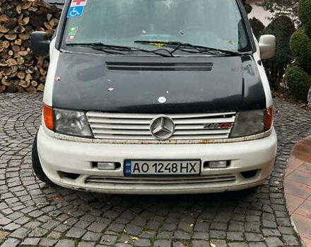 Белый Мерседес Вито, объемом двигателя 2.15 л и пробегом 250 тыс. км за 2840 $, фото 1 на Automoto.ua