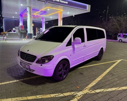 Белый Мерседес Вито, объемом двигателя 2.1 л и пробегом 320 тыс. км за 7950 $, фото 1 на Automoto.ua