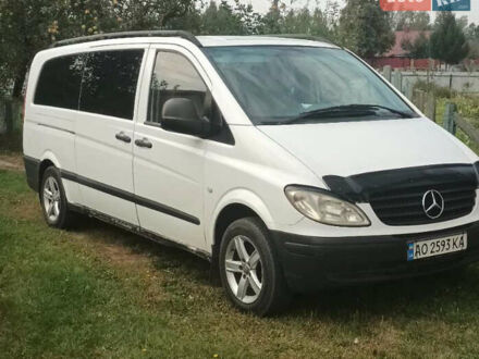 Мерседес Вито 2003 в Ровно на Automoto.ua Белый Мерседес Вито, объемом двигателя 2.15 л и пробегом 400 тыс. км за 6200 $, фото 1 на Automoto.ua