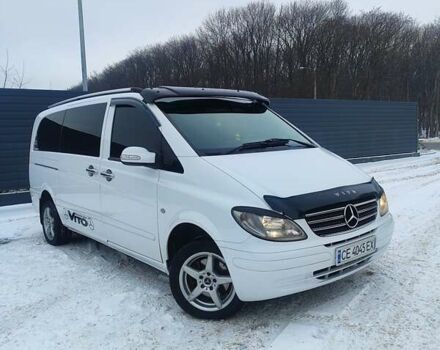 Белый Мерседес Вито, объемом двигателя 2.1 л и пробегом 290 тыс. км за 7200 $, фото 1 на Automoto.ua