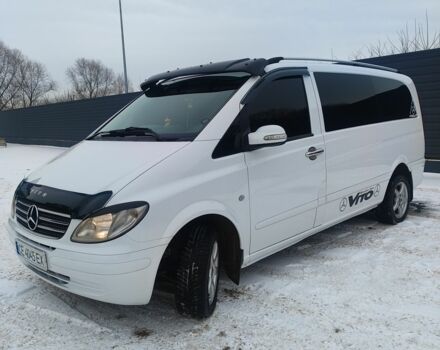 Белый Мерседес Вито, объемом двигателя 2.1 л и пробегом 290 тыс. км за 7200 $, фото 1 на Automoto.ua