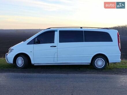 Белый Мерседес Вито, объемом двигателя 2.15 л и пробегом 408 тыс. км за 6500 $, фото 1 на Automoto.ua