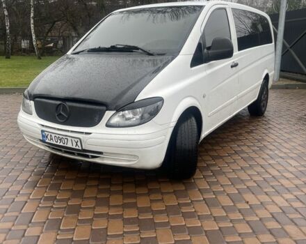 Белый Мерседес Вито, объемом двигателя 2.1 л и пробегом 382 тыс. км за 5500 $, фото 1 на Automoto.ua
