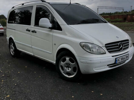 Білий Мерседес Віто, об'ємом двигуна 2.15 л та пробігом 228 тис. км за 5350 $, фото 1 на Automoto.ua